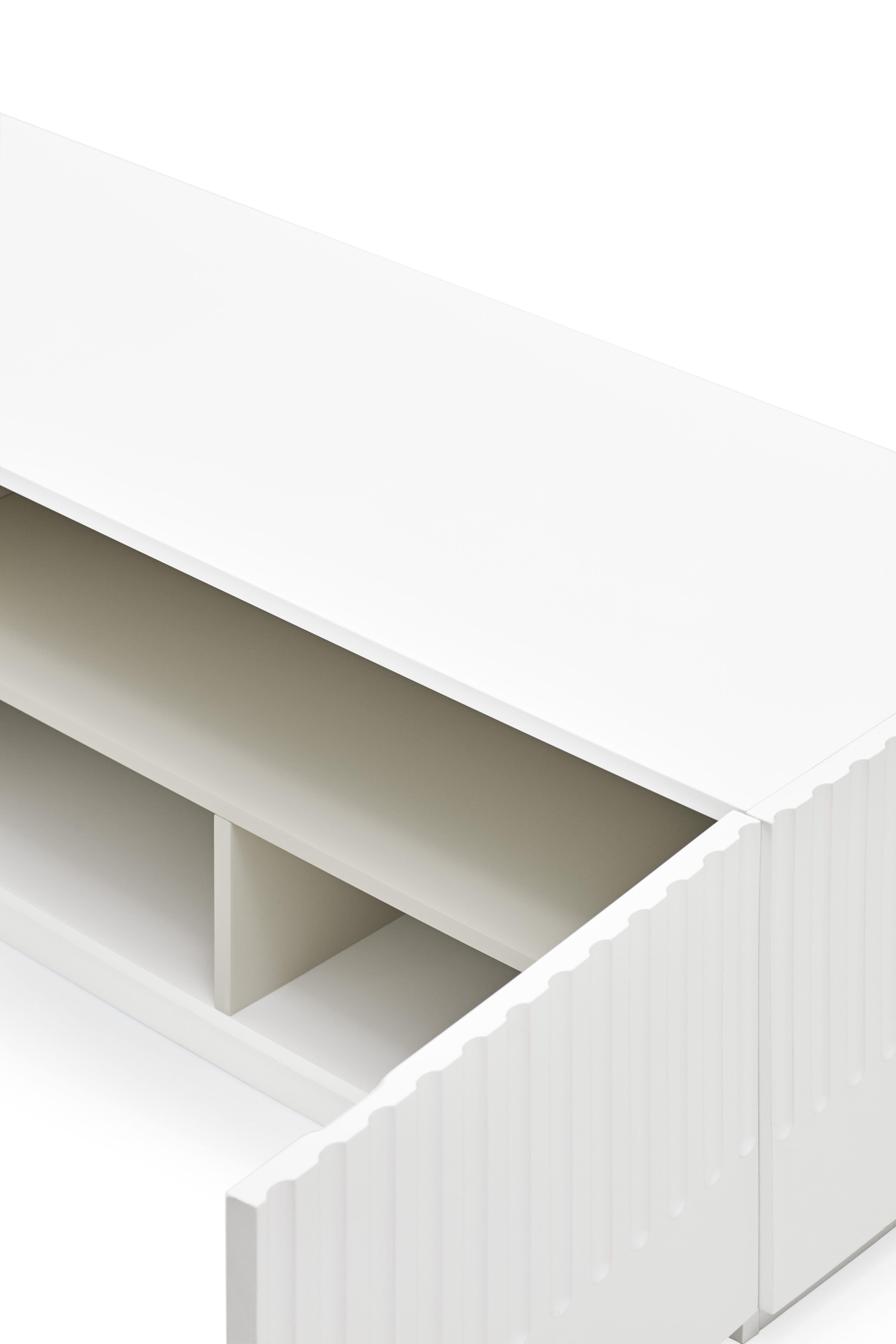 Szafka RTV DORIC biały Teulat Eye on Design