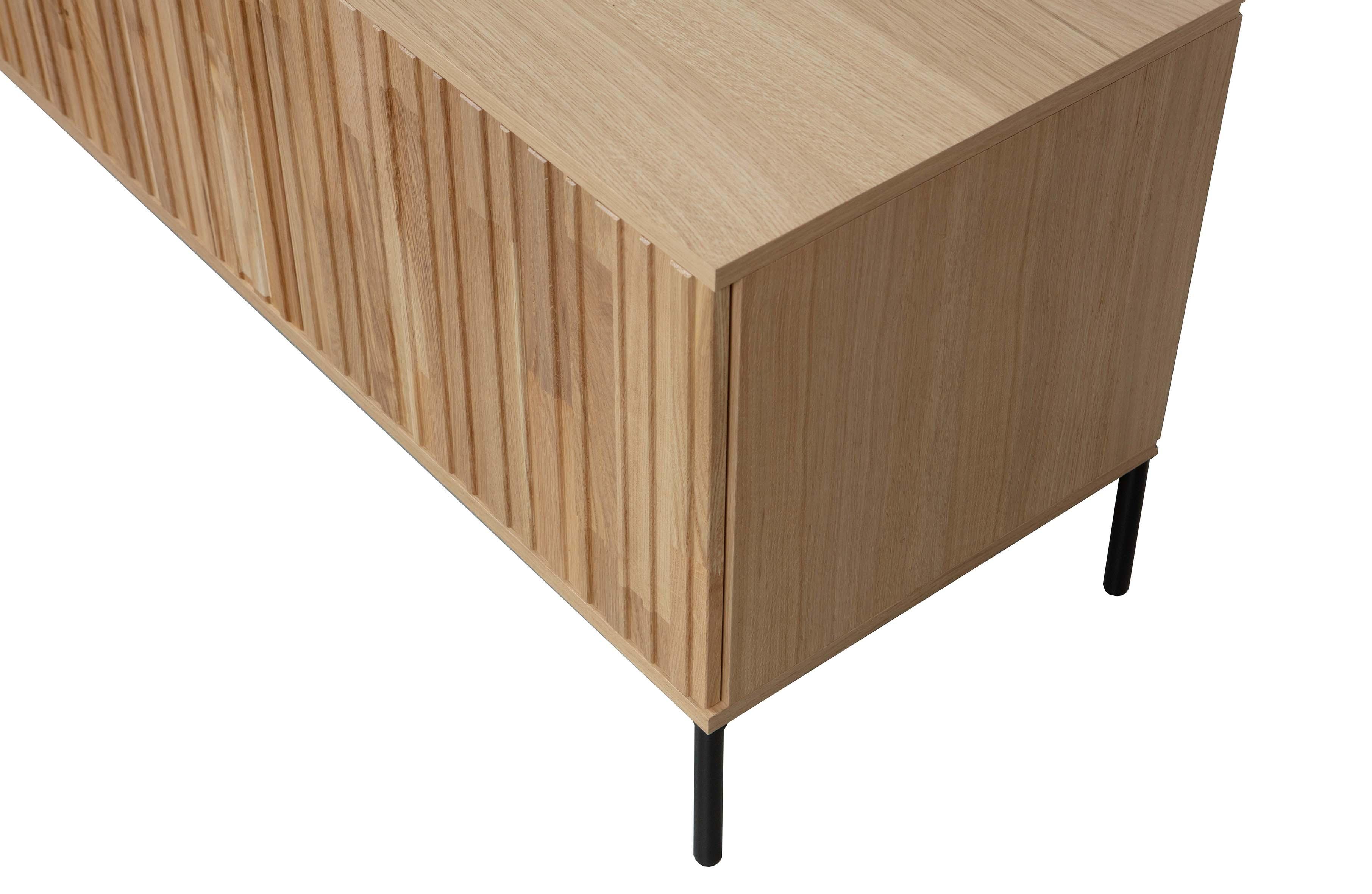 Szafka RTV GRAVURE drewno dębowe Woood Exclusive Eye on Design