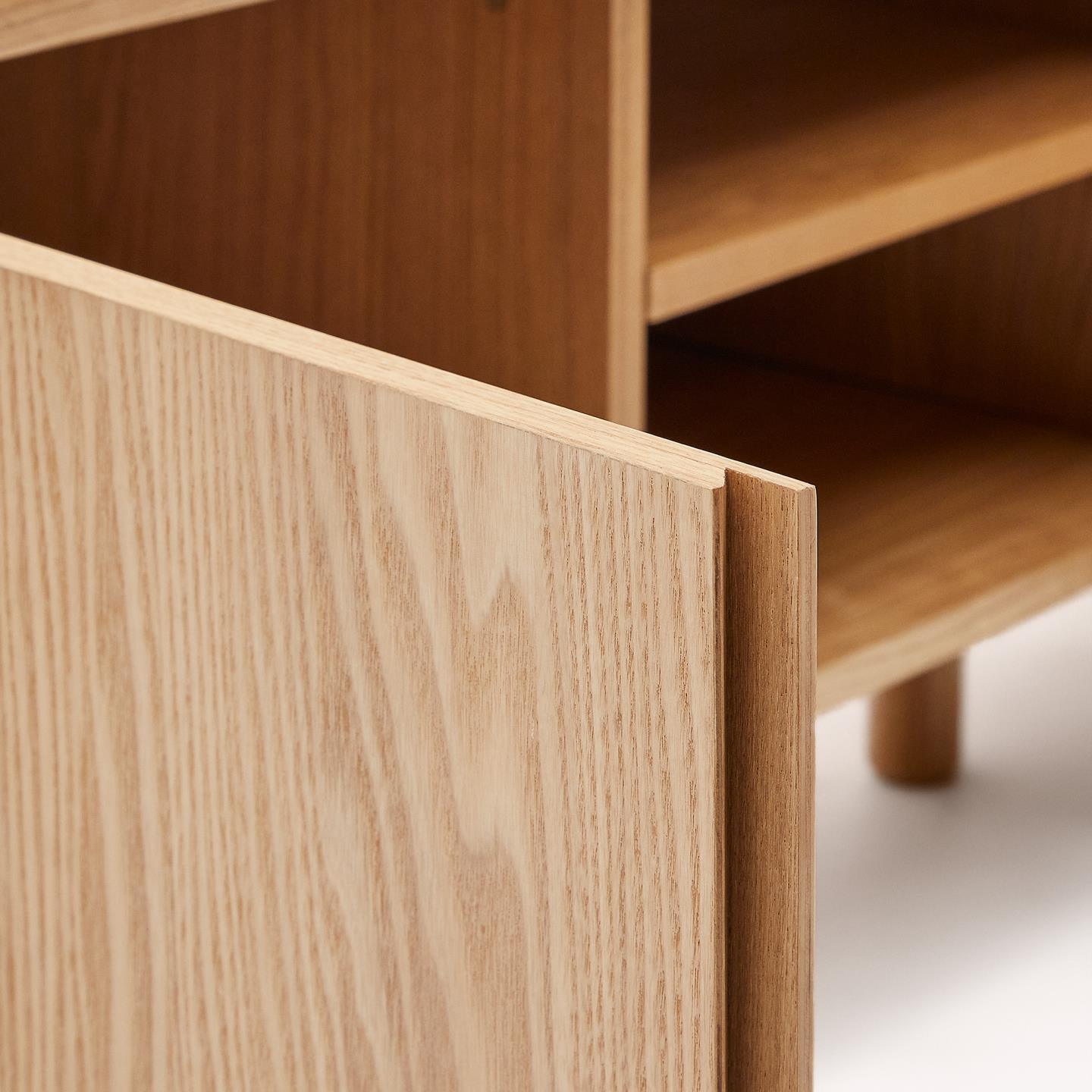 Szafka RTV SALAYA sklejka jesionowa La Forma Eye on Design