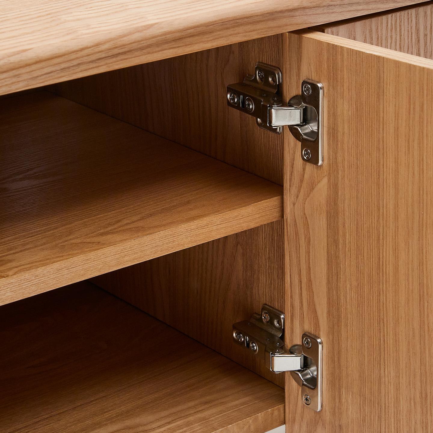 Szafka RTV SALAYA sklejka jesionowa La Forma Eye on Design