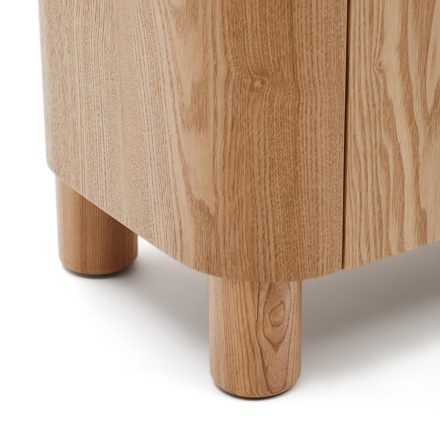 Szafka RTV SALAYA sklejka jesionowa La Forma Eye on Design