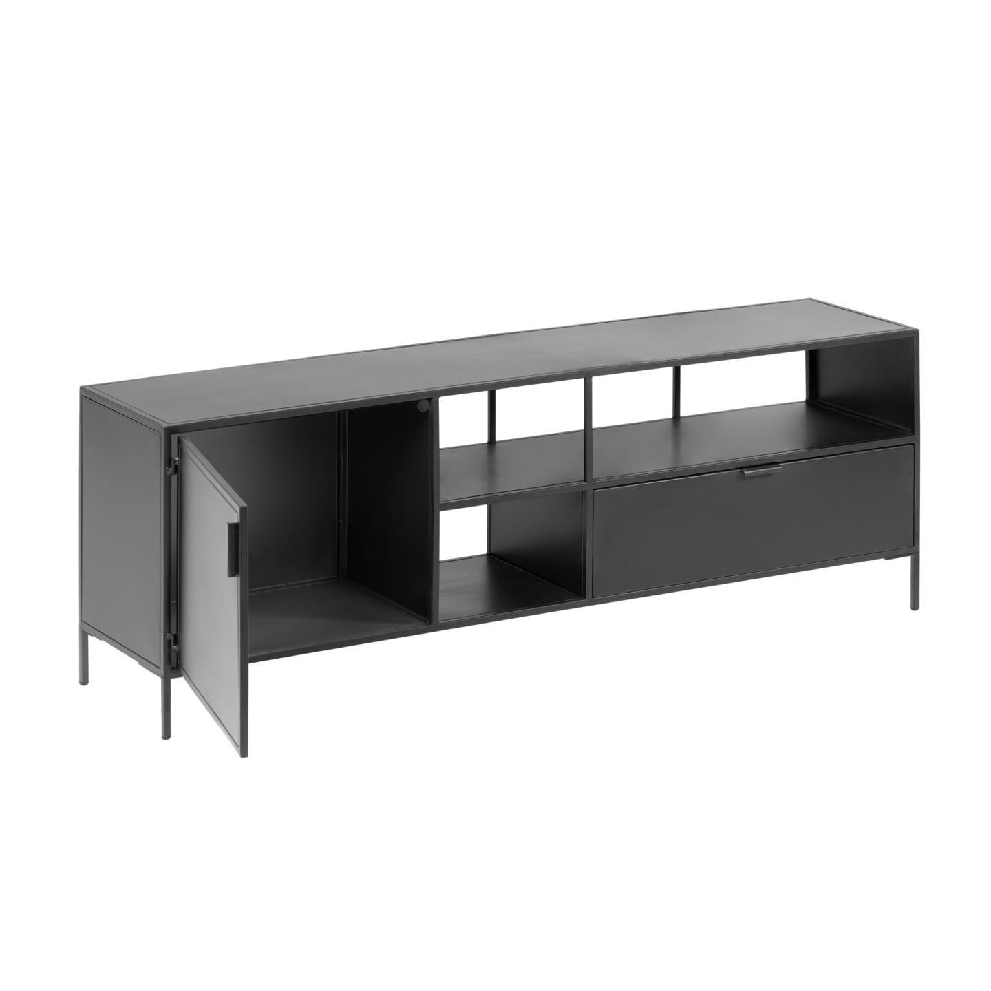 Szafka RTV SHANTAY czarny La Forma Eye on Design
