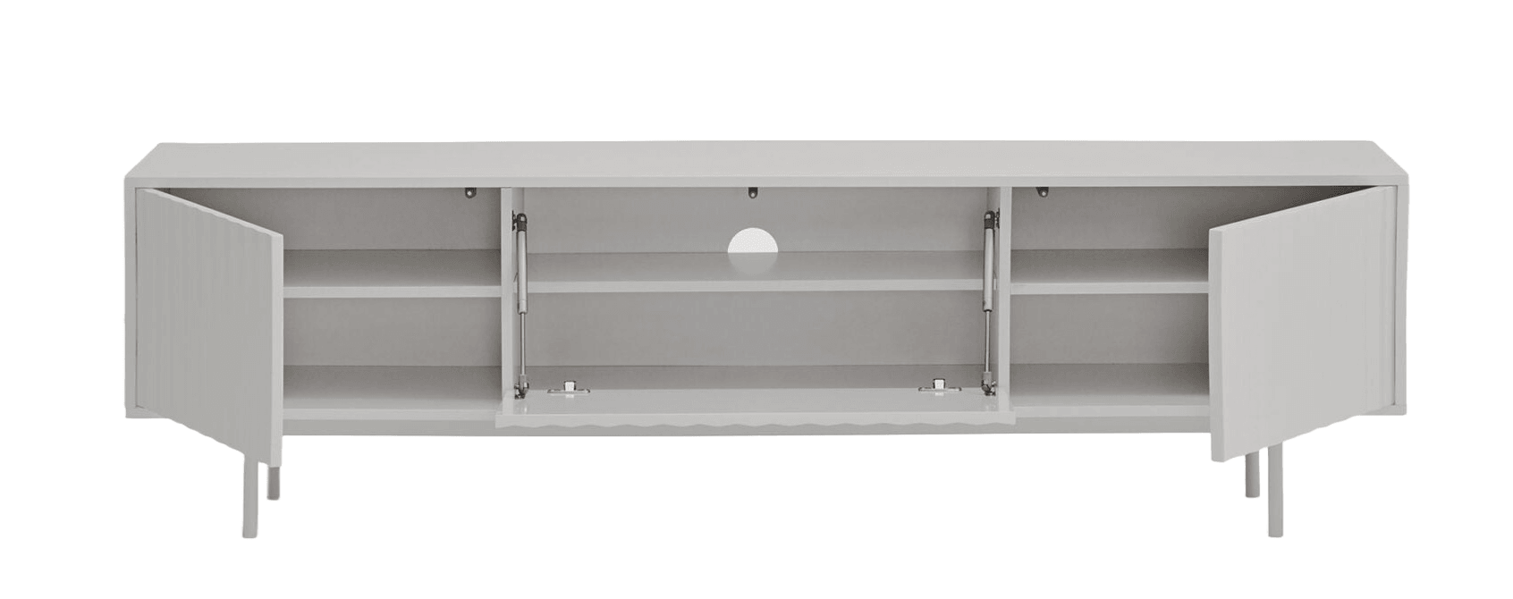 Szafka RTV SIERRA szary Teulat Eye on Design