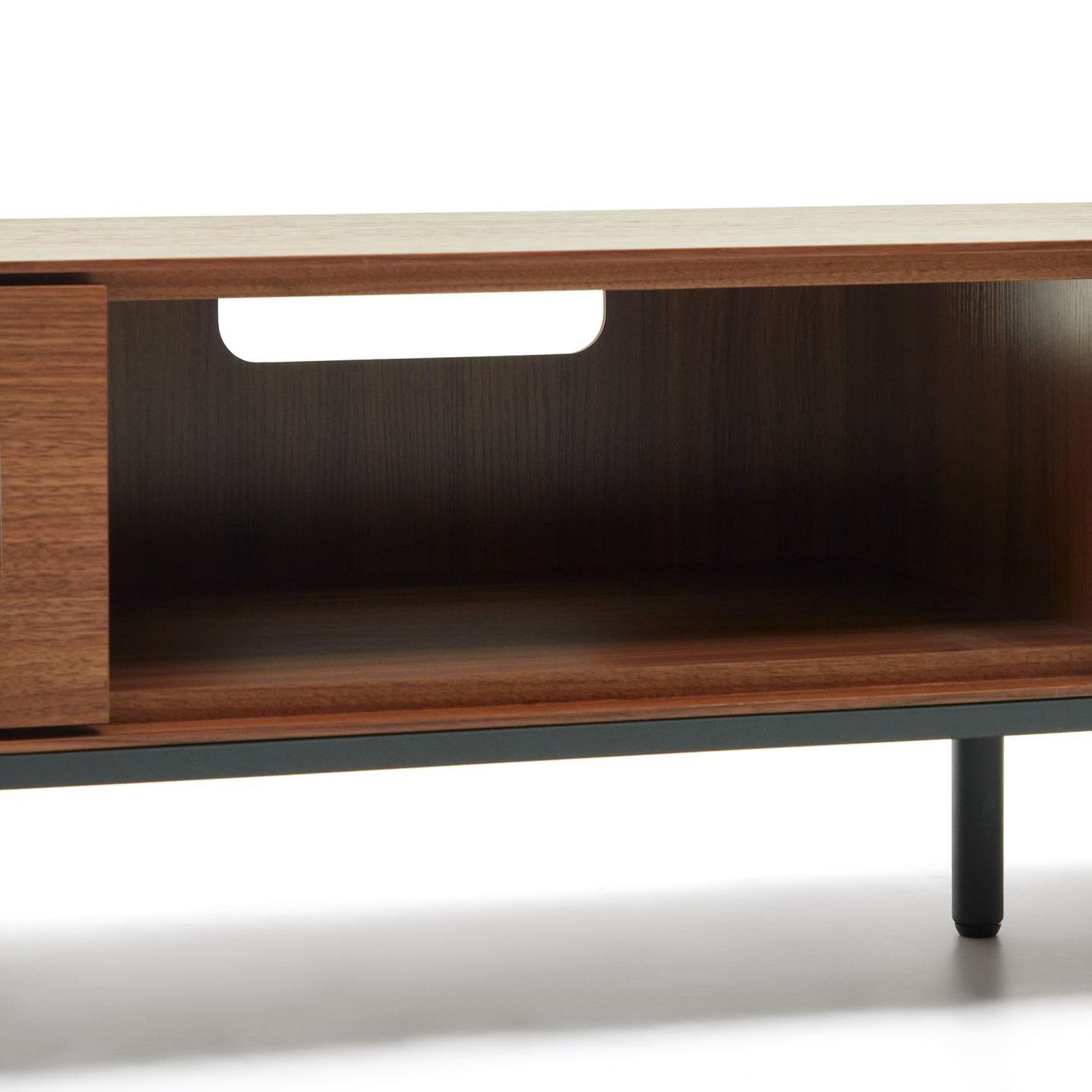 Szafka RTV VEDRANA fornir orzechowy La Forma Eye on Design