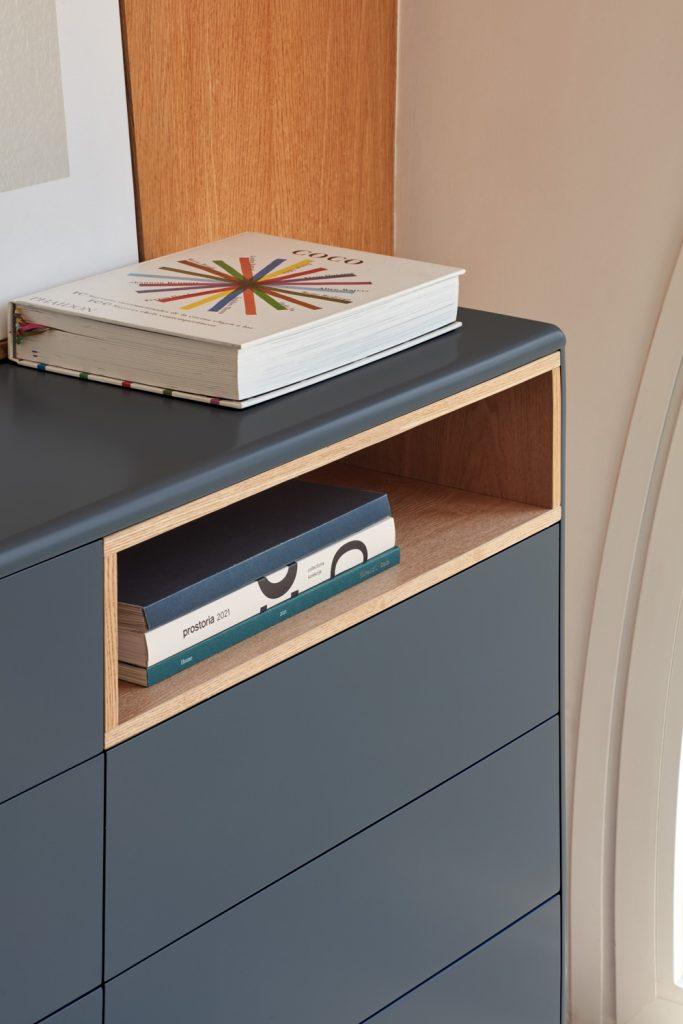 Szafka szeroka CORVO antracytowy Teulat Eye on Design