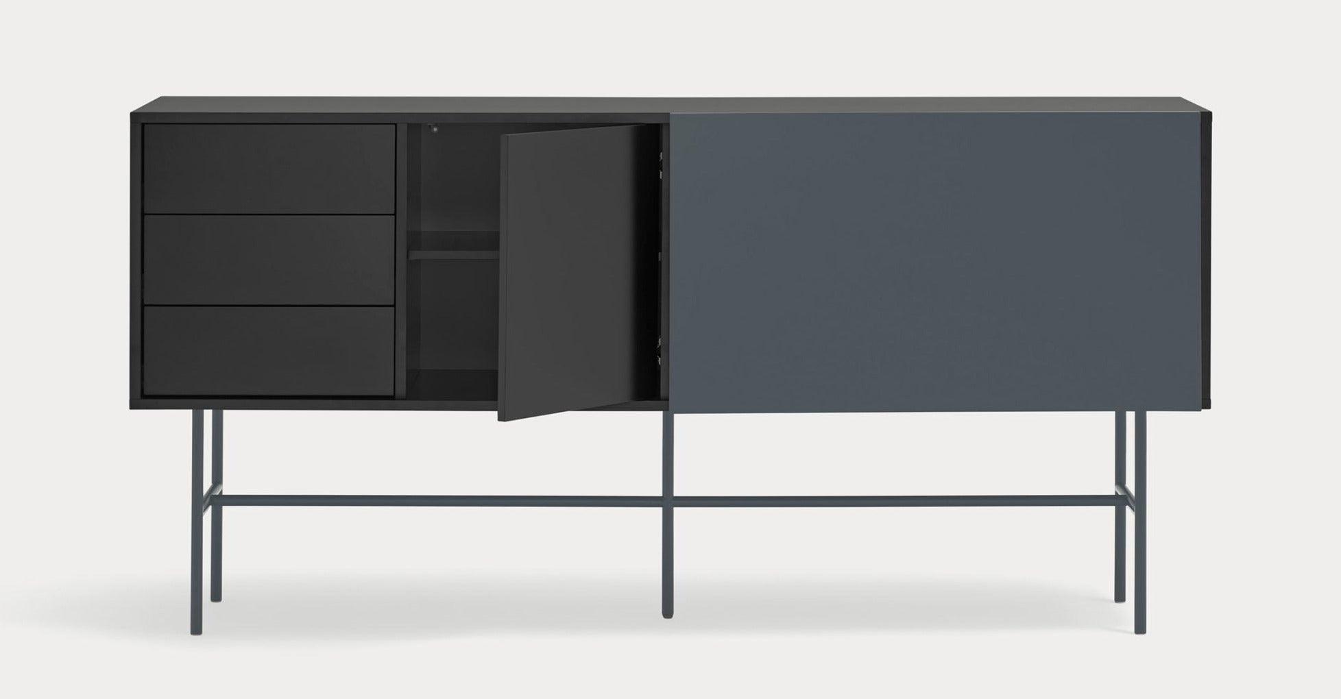 Szafka szeroka NUBE antracytowy Teulat Eye on Design