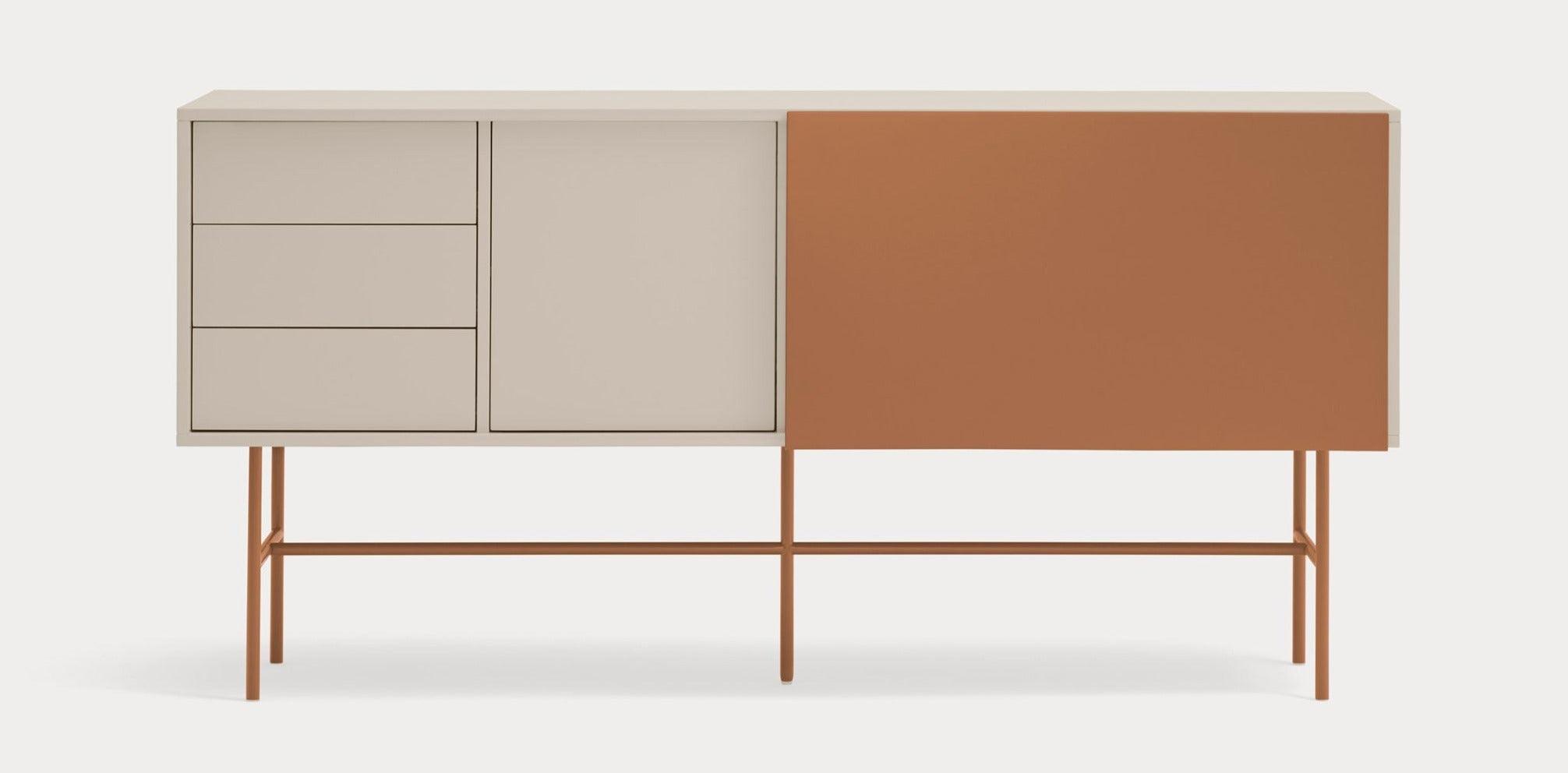 Szafka szeroka NUBE cynamonowy Teulat Eye on Design