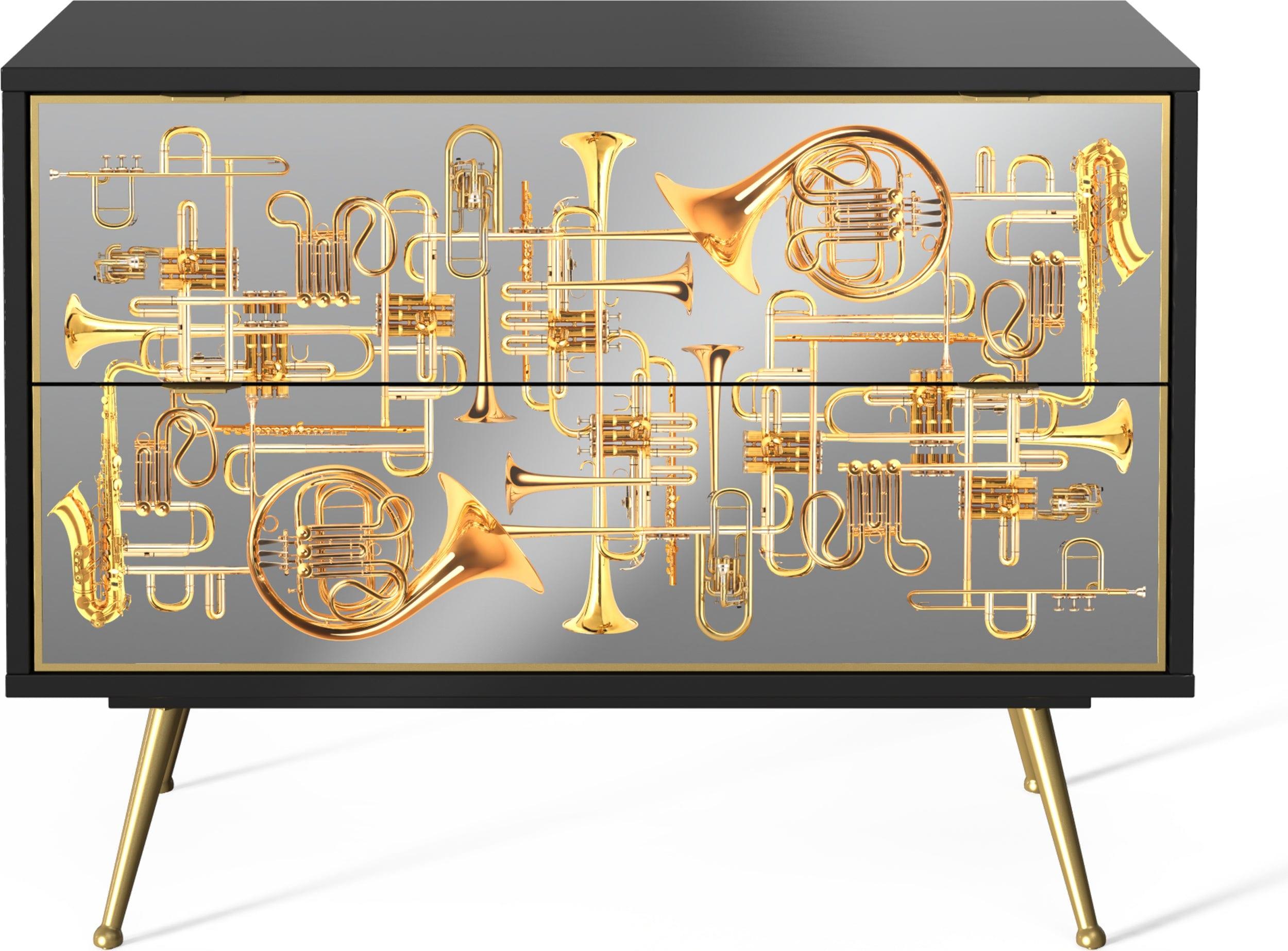 Szafka TRUMPETS z 2 szufladami Seletti Eye on Design