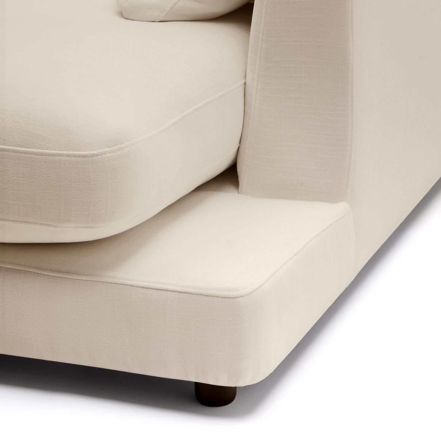 Szezlong GALA jasnobeżowy La Forma Eye on Design