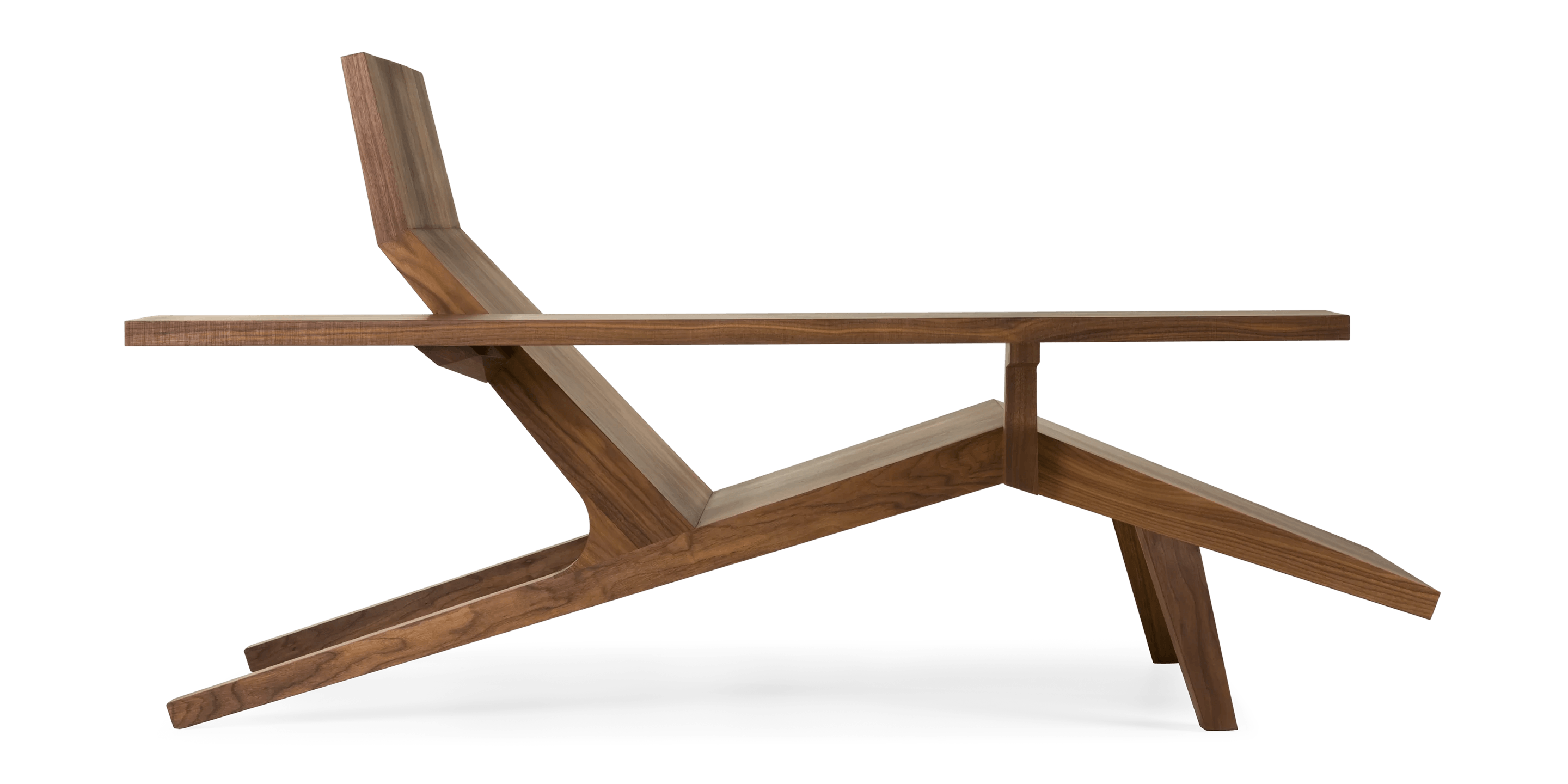 Szezlong LIBERTY drewno orzechowe Moooi Eye on Design