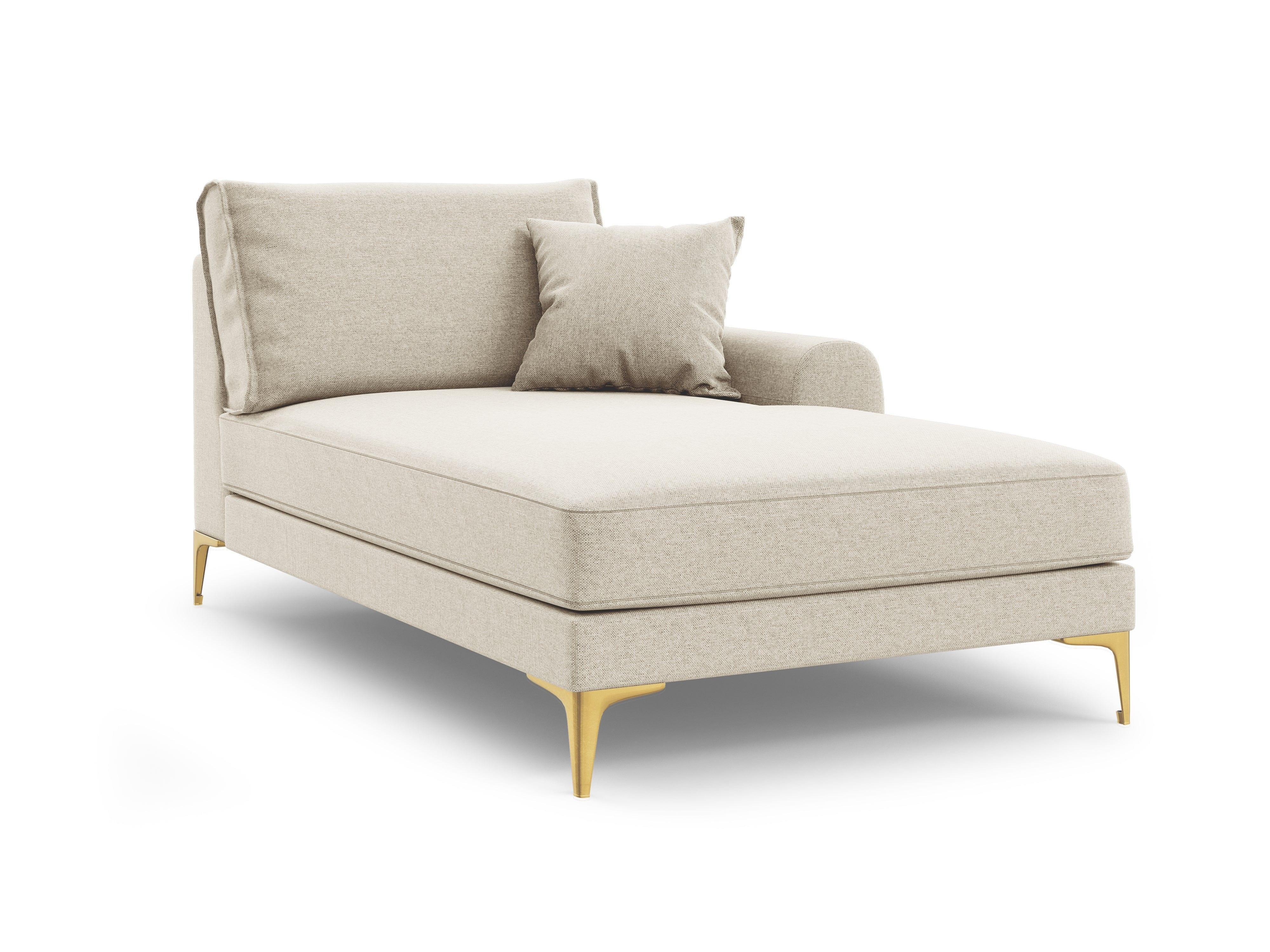 Szezlong prawostronny MADARA jasnobeżowy Mazzini Sofas Eye on Design