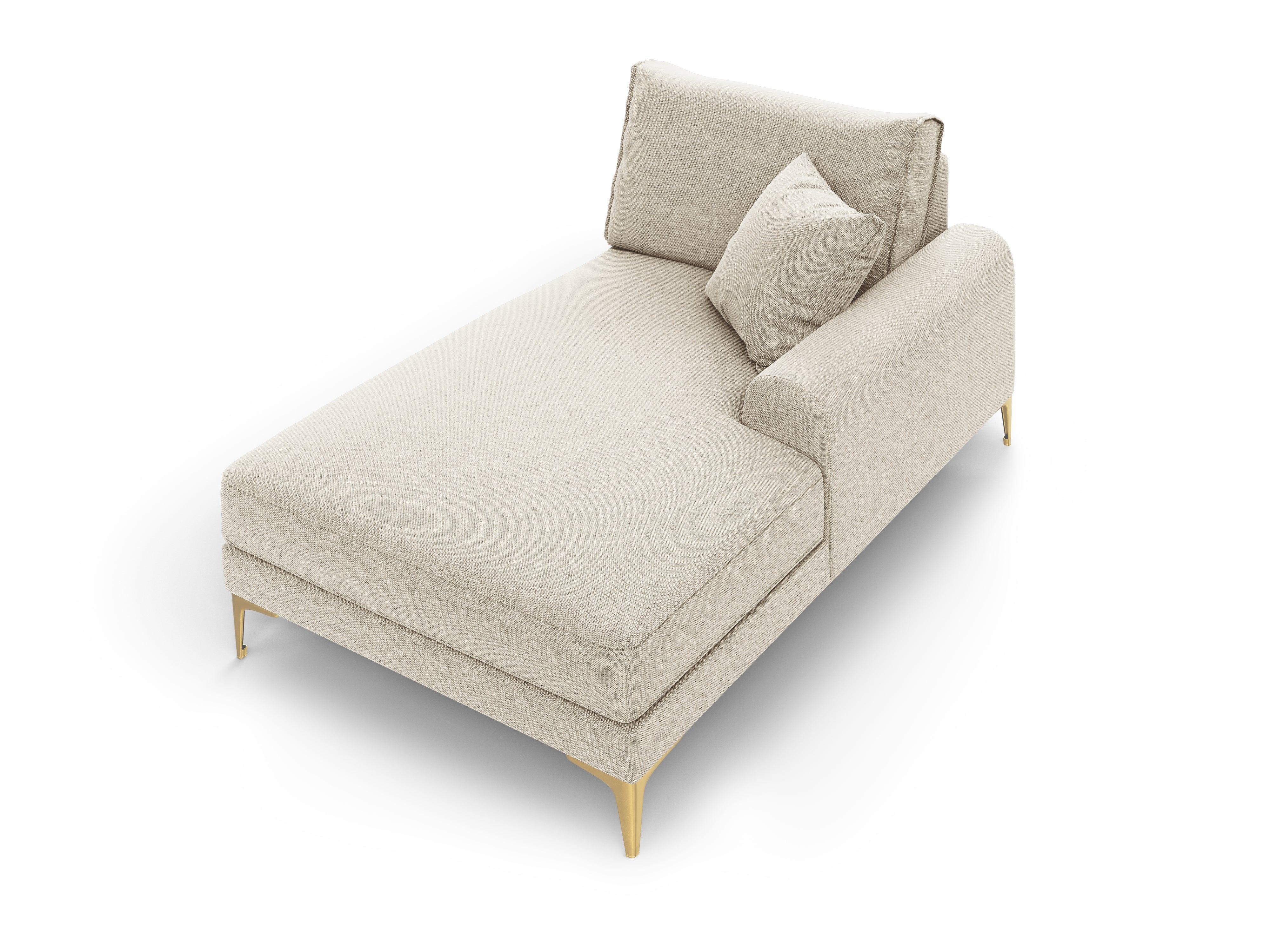 Szezlong prawostronny MADARA jasnobeżowy Mazzini Sofas Eye on Design