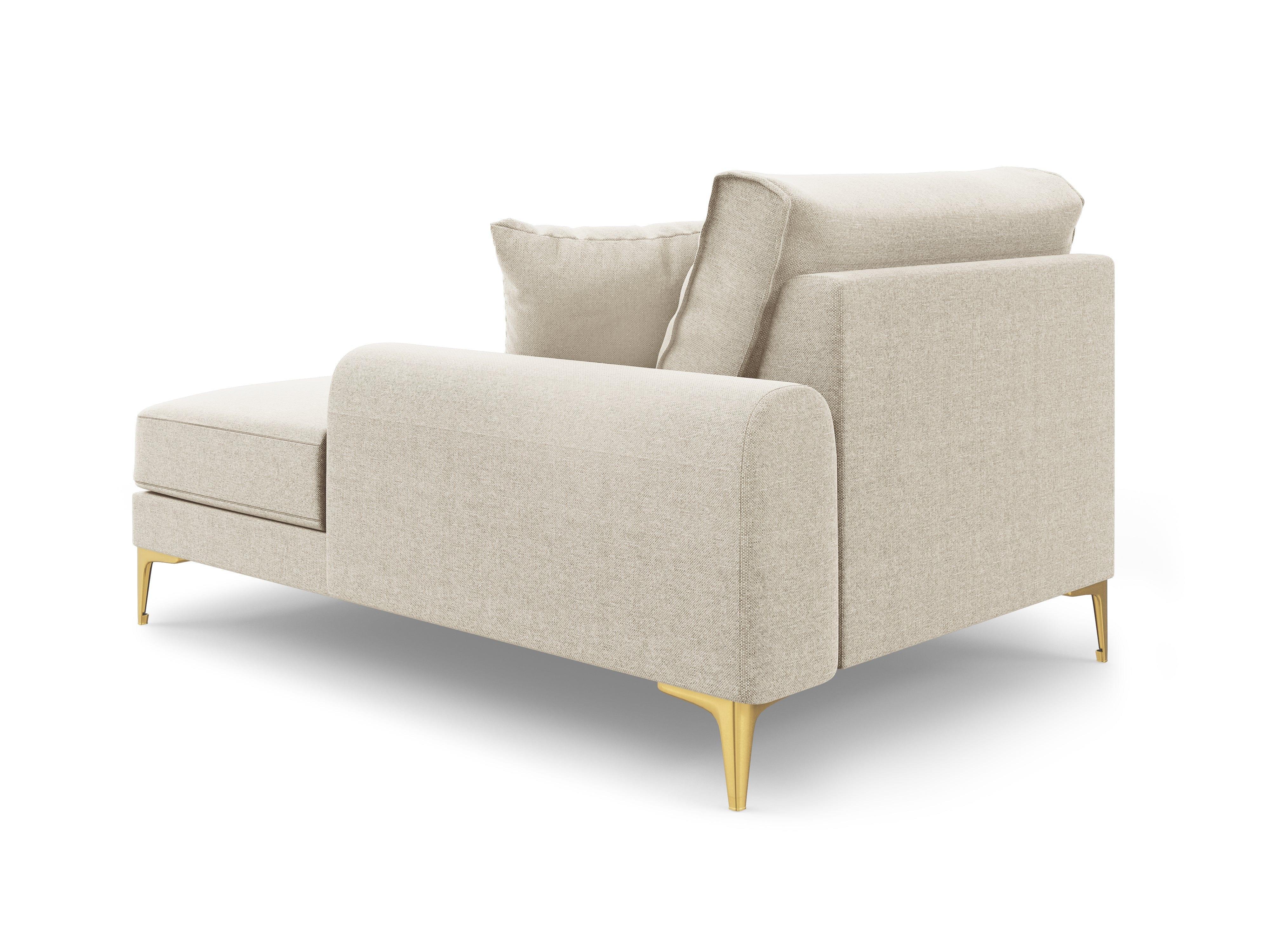 Szezlong prawostronny MADARA jasnobeżowy Mazzini Sofas Eye on Design