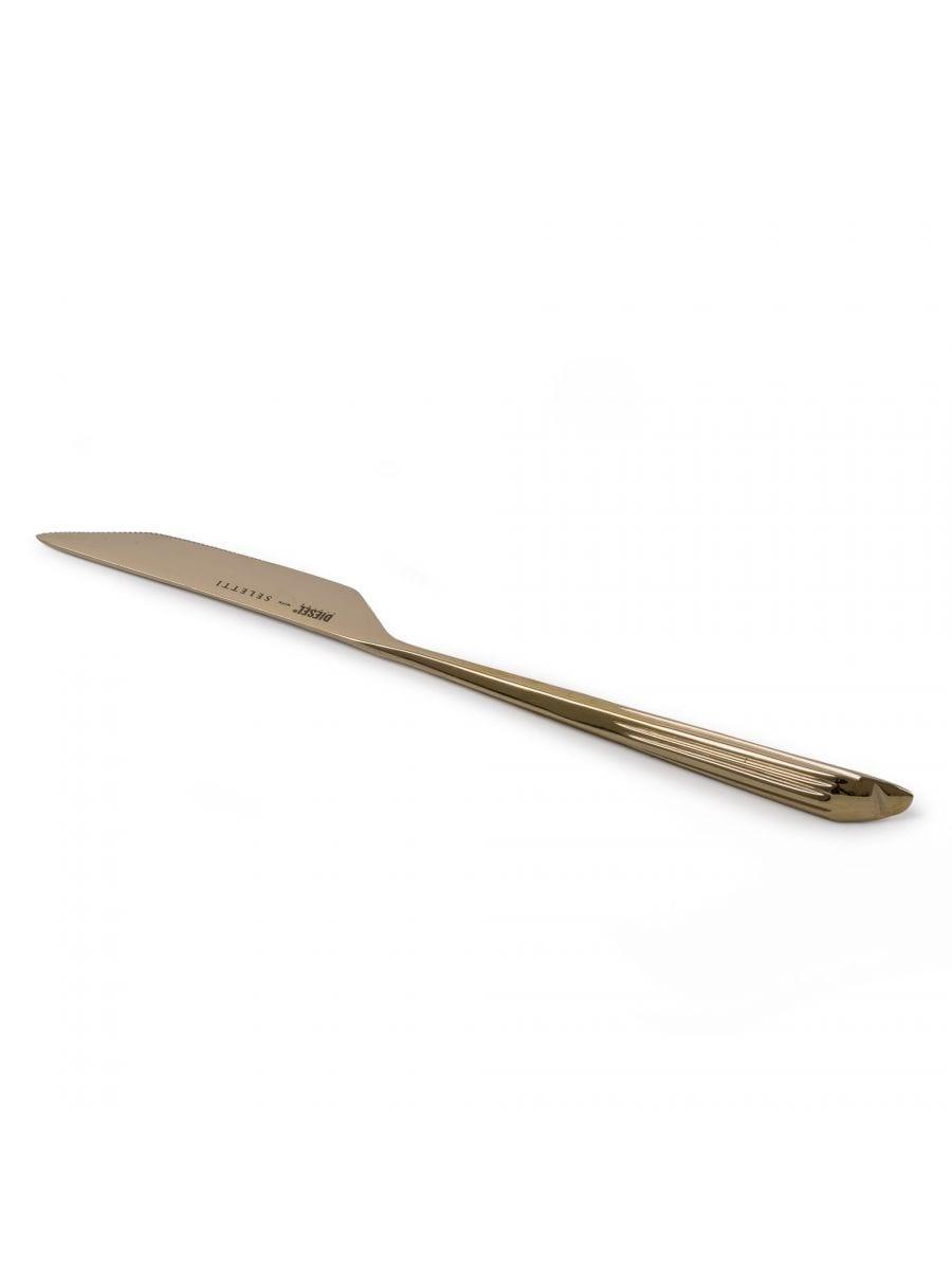 Sztućce COSMIC DINNER QUASAR mosiężny Seletti Eye on Design