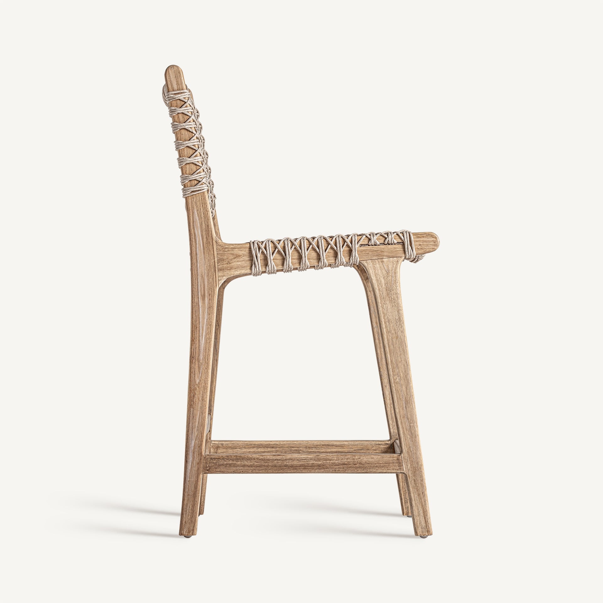 BEARDON Bar Stool Teak Wood