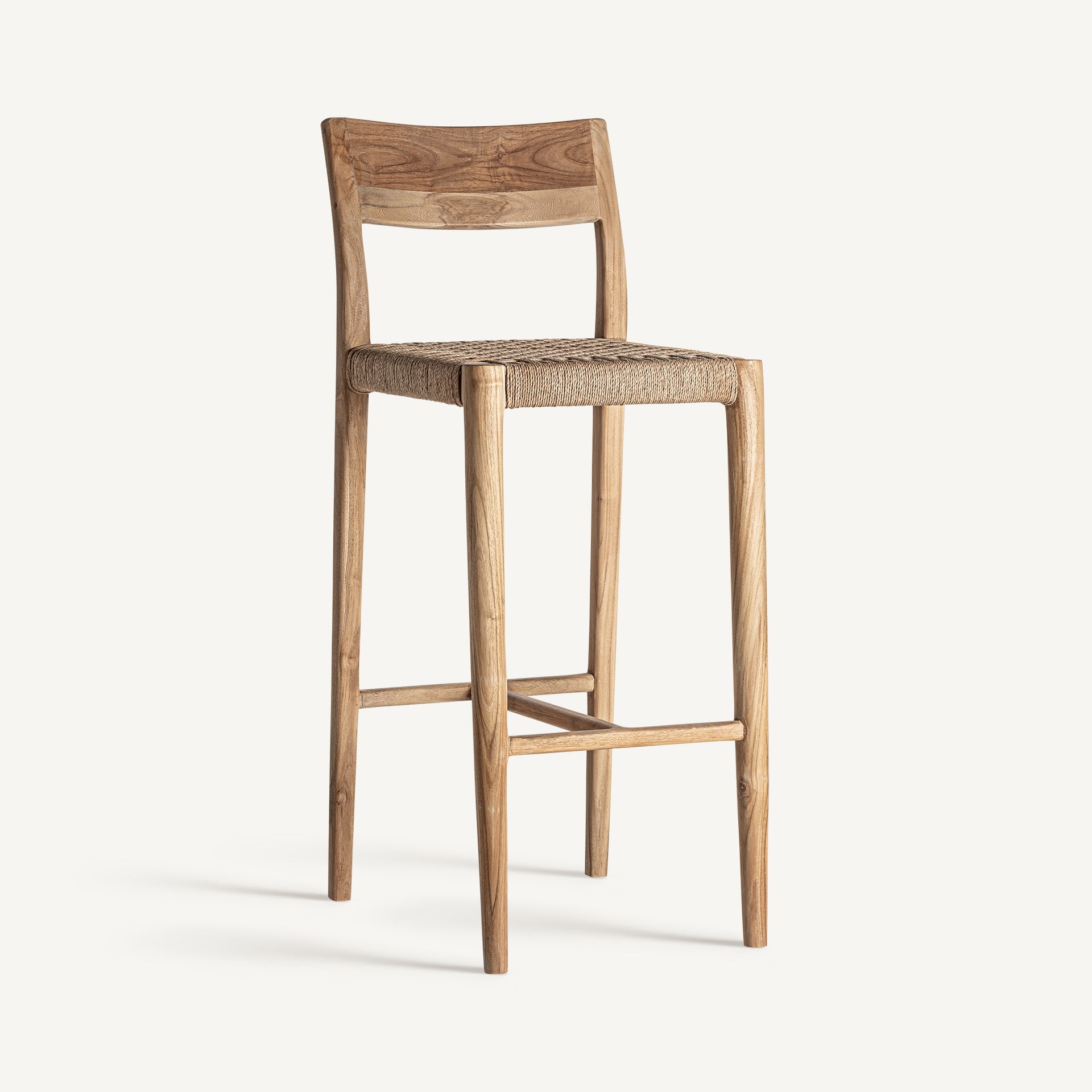 CAEN Bar Stool Teak Wood