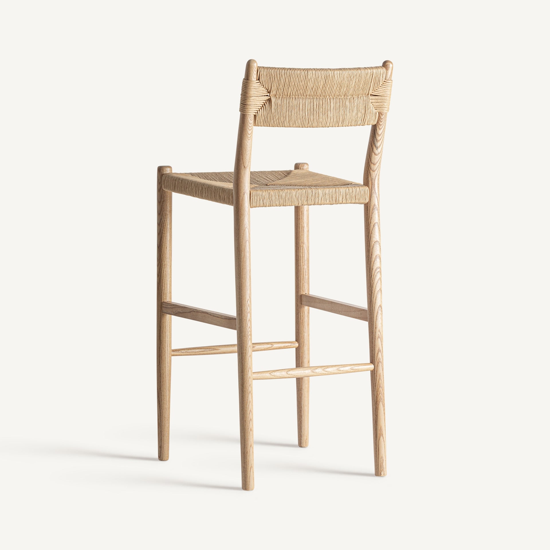 JALEHA Bar Stool in Elm Wood