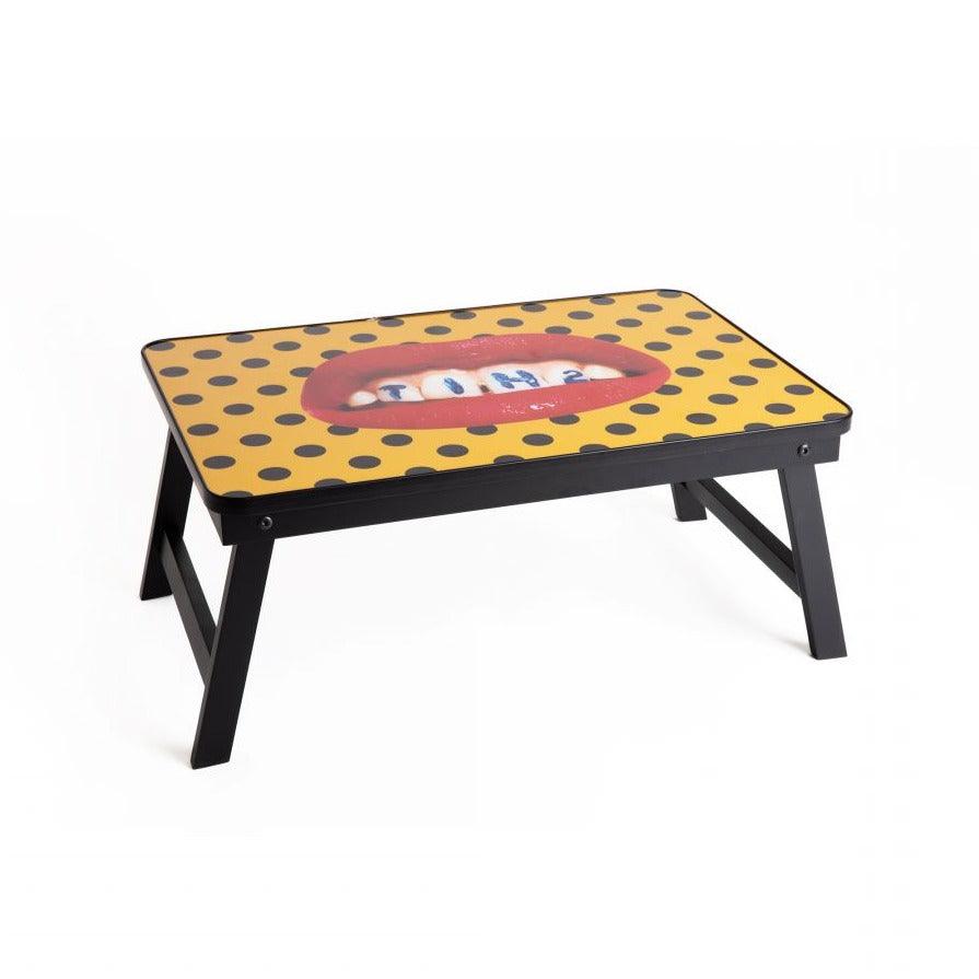 Taca rozkładana SHIT żółty Seletti Eye on Design