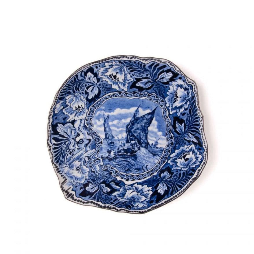 Talerz CLASSIC ON ACID - MAASTRICHT SHIP porcelanowy Seletti Eye on Design