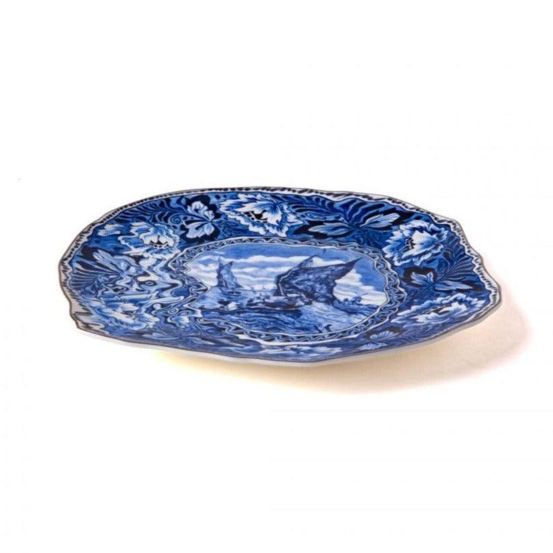 Talerz CLASSIC ON ACID - MAASTRICHT SHIP porcelanowy Seletti Eye on Design