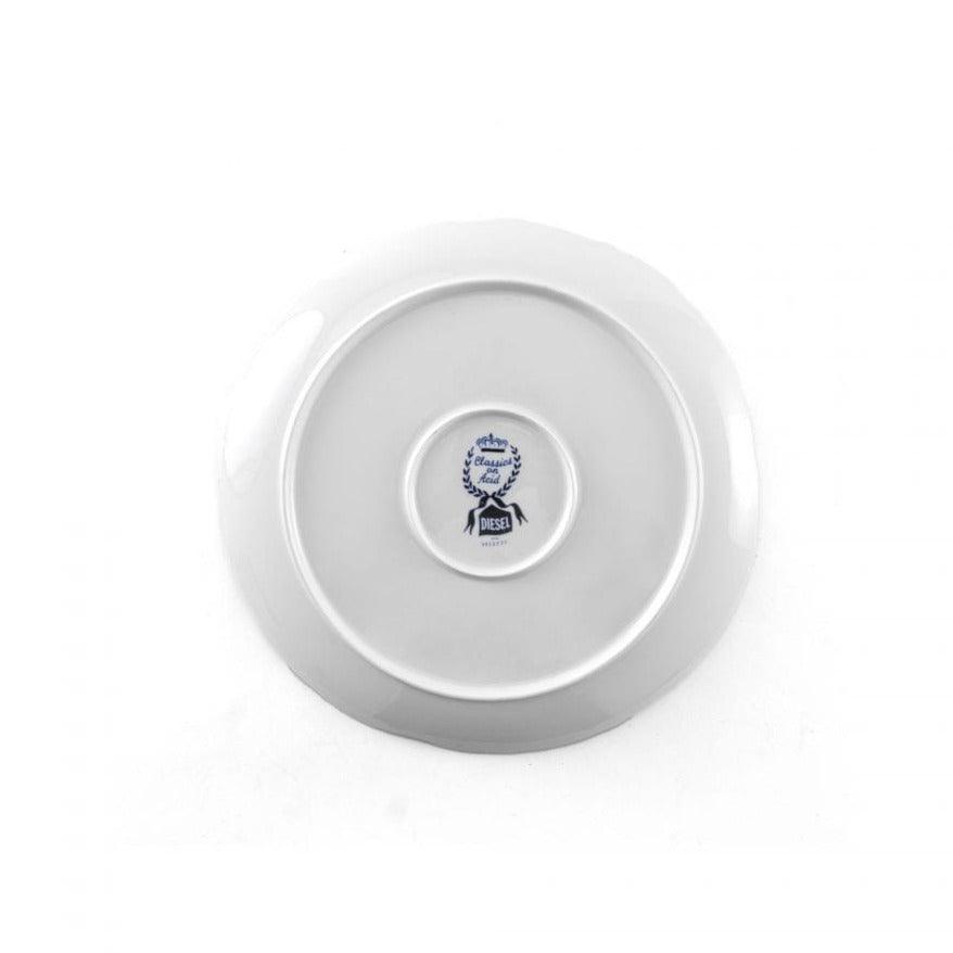 Talerz CLASSICS ON ACID - BLUE CHOINOISERIE porcelanowy – Seletti