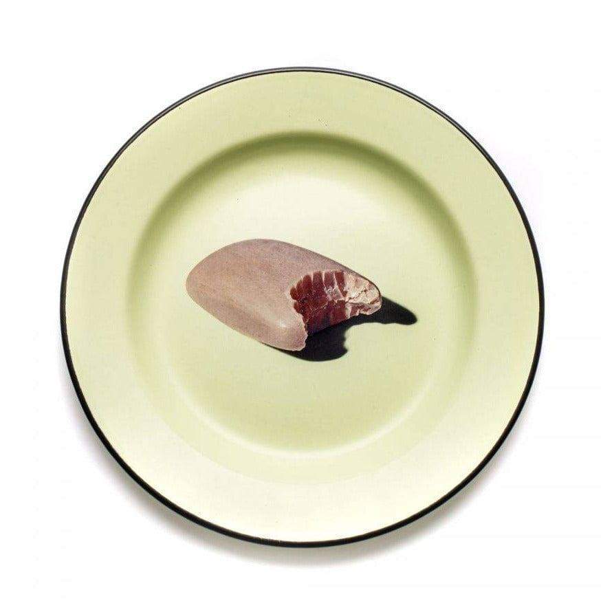 Talerz emaliowany SOAP zielony Seletti Eye on Design