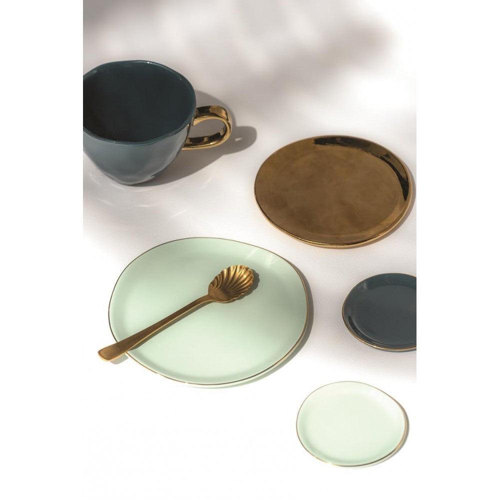 Talerz GOOD MORNING złoty Urban Nature Culture Eye on Design