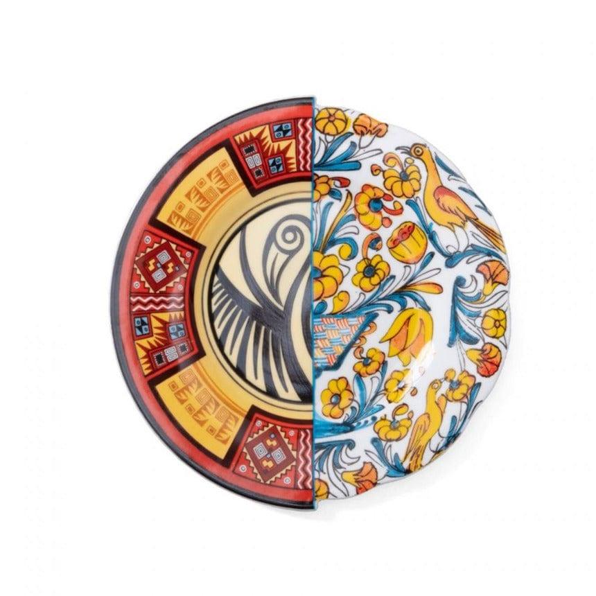 Talerz HYBRID HURICANGA porcelanowy Seletti Eye on Design