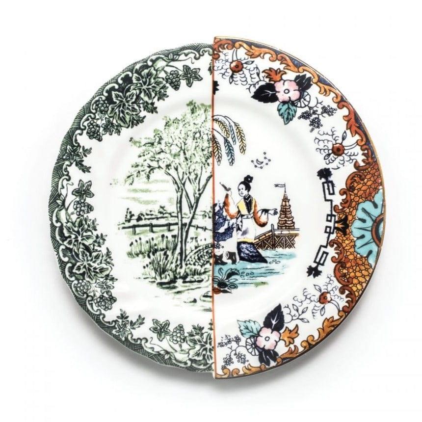 Talerz HYBRID IPAZIA porcelanowy Seletti Eye on Design