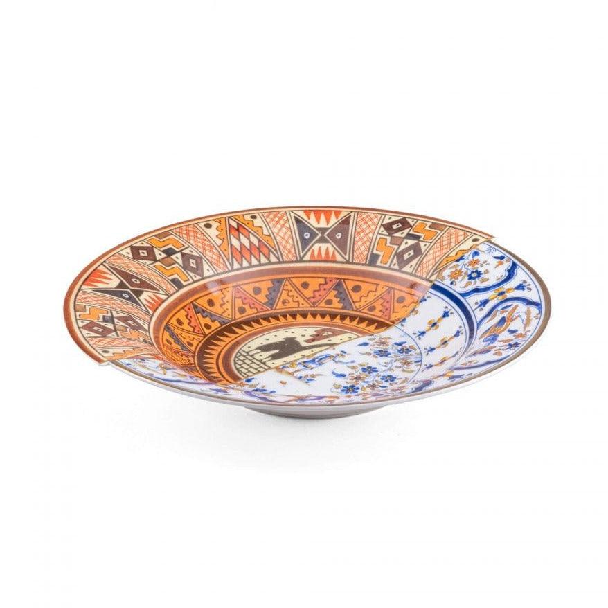 Talerz HYBRID TULA porcelanowy – styl nowoczesny