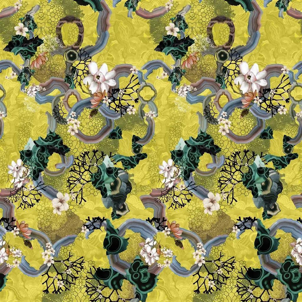 Tapeta ALGAE BLOOM IRIS żółty – Christian Lacroix