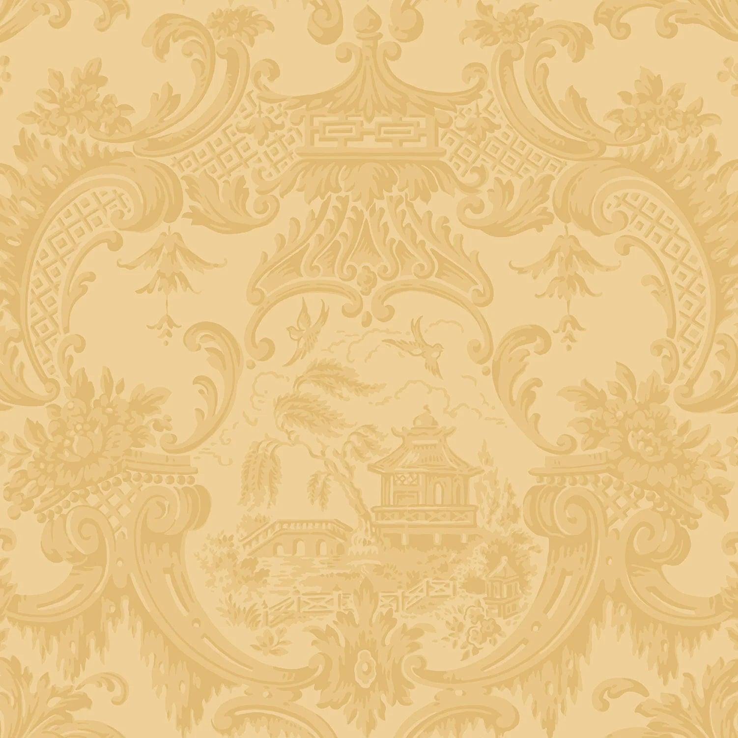 Tapeta ARCHIVE ANTHOLOGY - Chippendale China ochra Cole & Son Default Title Eye on Design