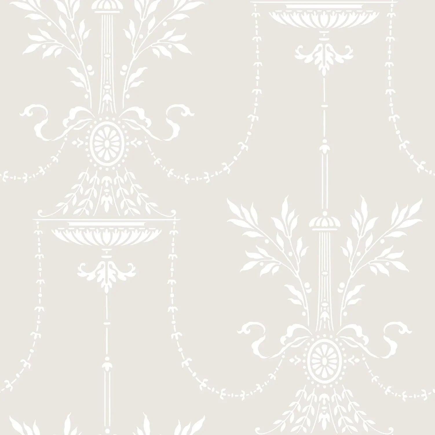 Tapeta z motywem ornamentów ARCHIVE TRADITIONAL - Dorset kremowy – Cole & Son