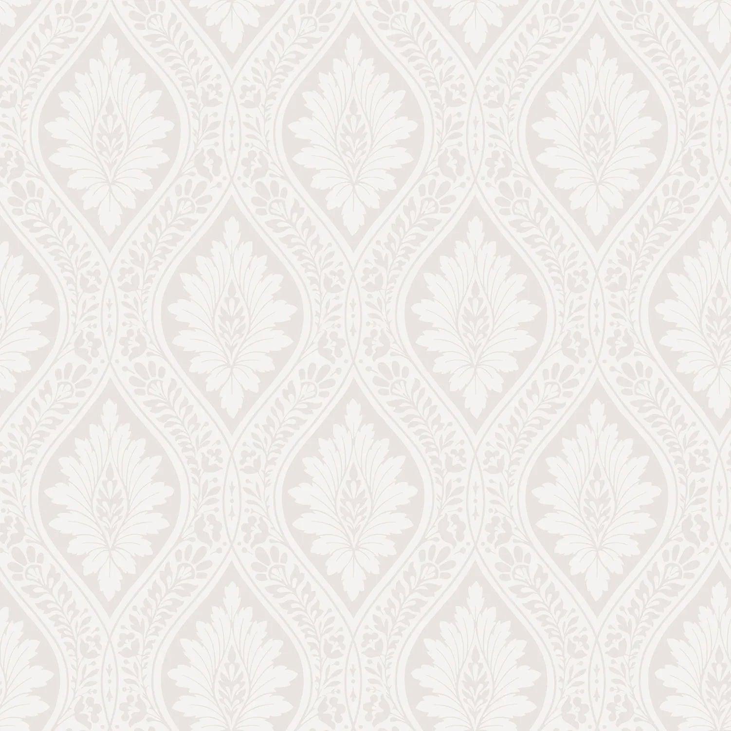 Tapeta z motywem roślinnym z ornamentami ARCHIVE TRADITIONAL - Florence jasny róż – Cole & Son