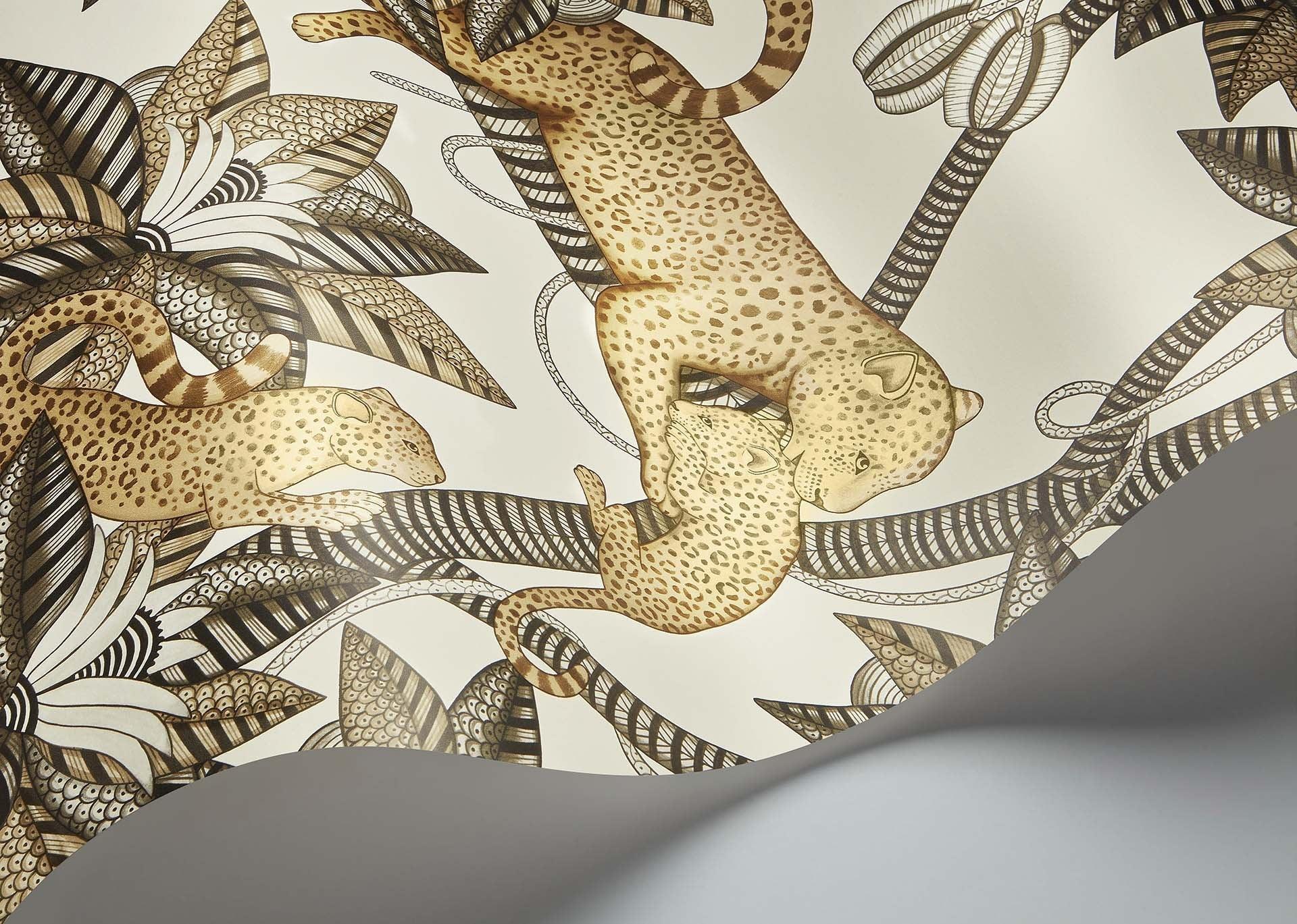 Tapeta ARDMORE JABULA - Satara złoty na kremie Cole & Son Eye on Design