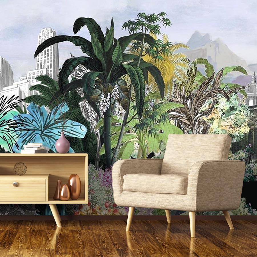 Tapeta BAGATELLE - REGLISSE szarobłękitny Christian Lacroix Eye on Design