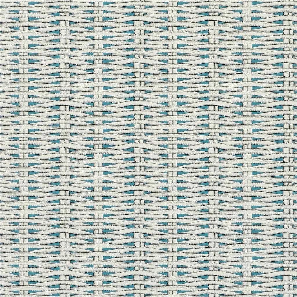 Tapeta BARBADE - TURQUOISE niebieski Christian Lacroix Eye on Design