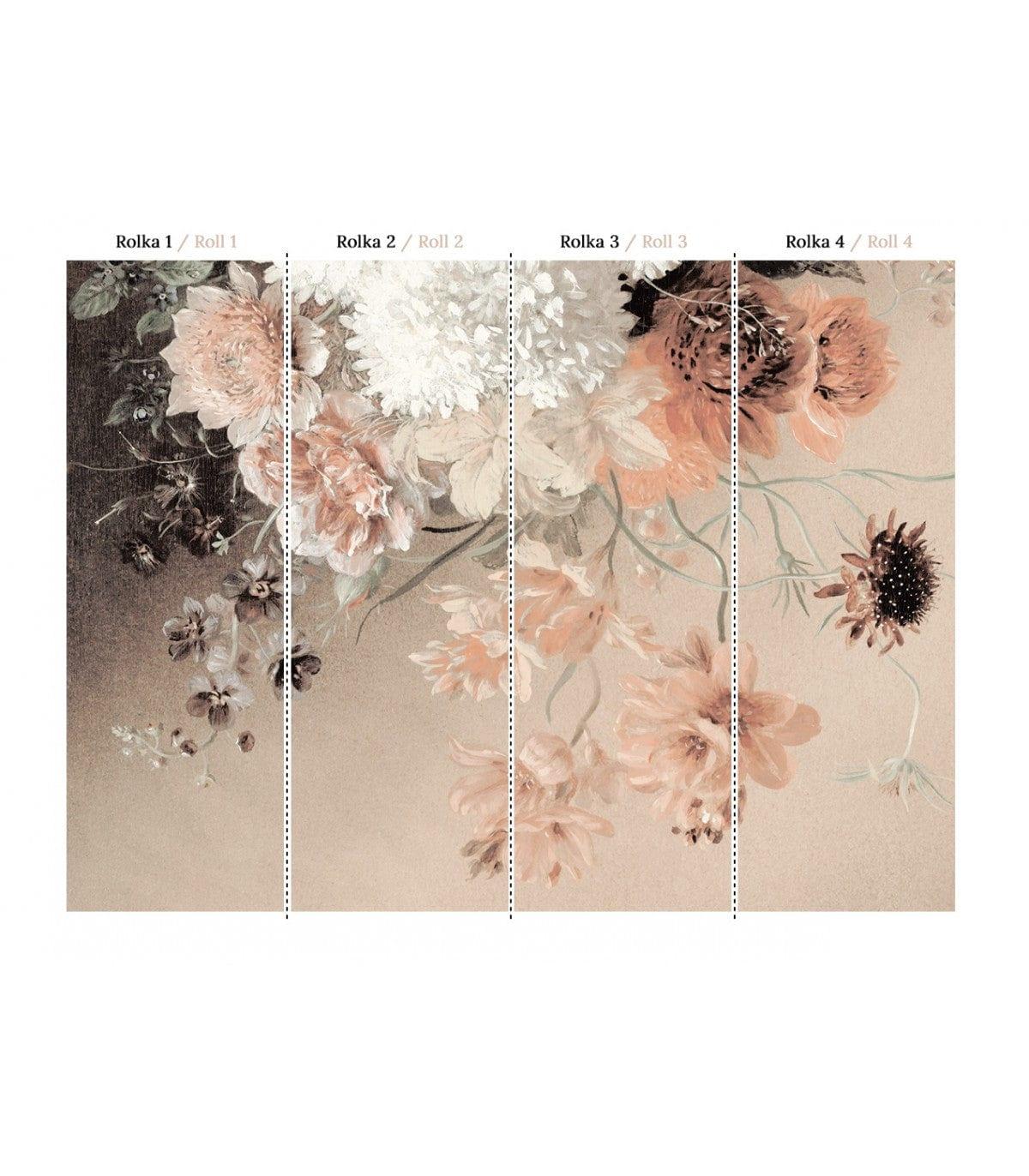 Tapeta BEIGE FLORAL Wallcolors Eye on Design