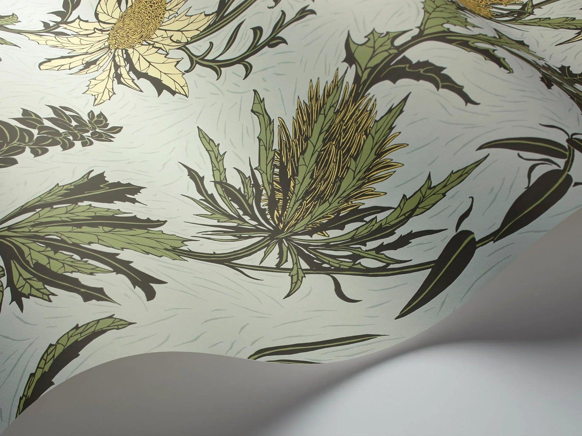 Tapeta BOTANICAL BOTANICA - Thistle błękit Cole & Son Eye on Design