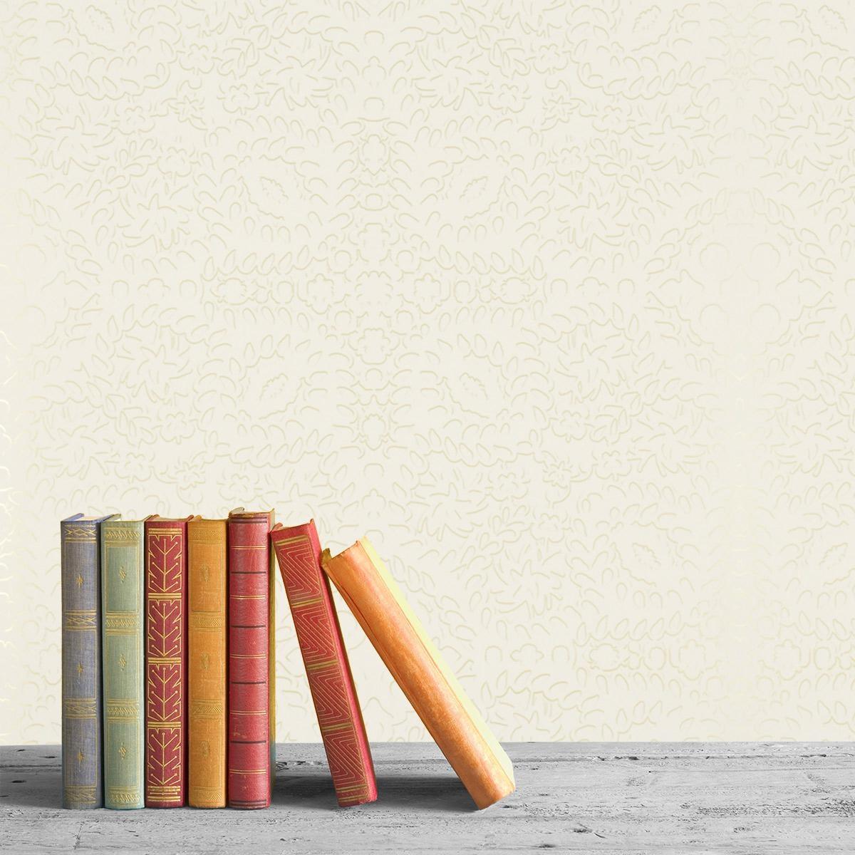 Tapeta BOUTIS - IVOIRE biały Christian Lacroix Eye on Design