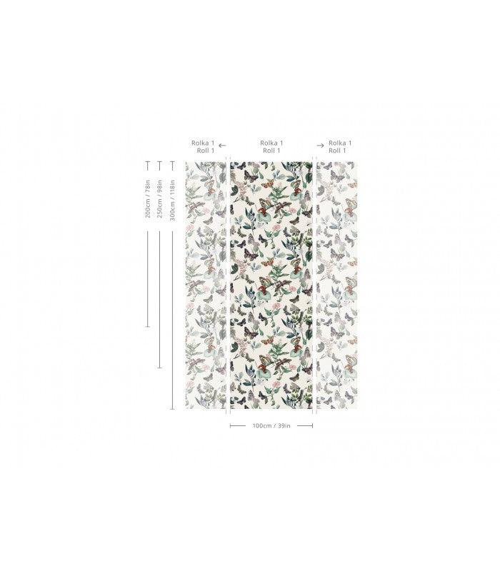 Tapeta Butterfly Rowan Wallcolors Eye on Design