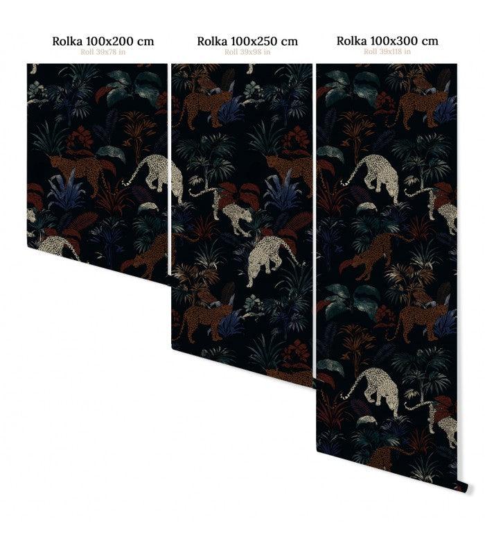 Tapeta CHEETAHS BLACK Wallcolors Eye on Design