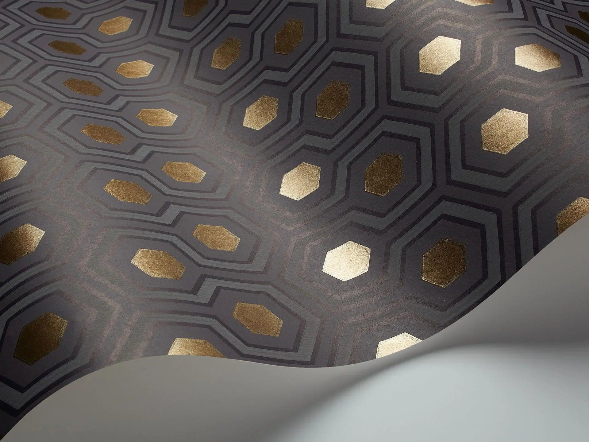 Tapeta CONTEMPORARY COLLECTION - Hicks' Hexagon szary Cole & Son Eye on Design