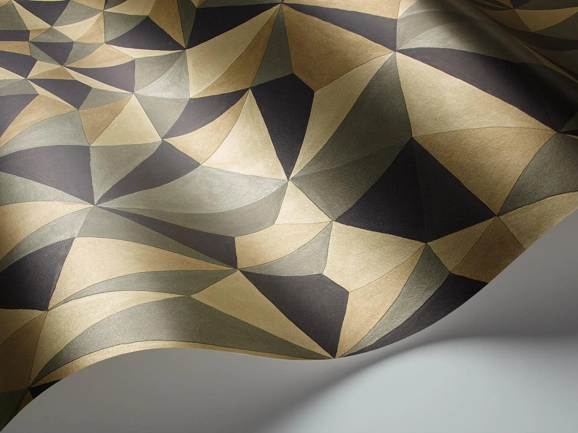 Tapeta CURIO - Quartz metaliczny złoty Cole & Son Eye on Design