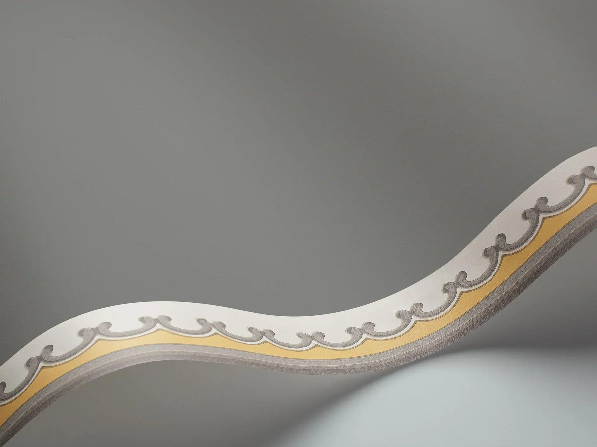 Tapeta FOLIE - Broderie Border ochra Cole & Son Eye on Design