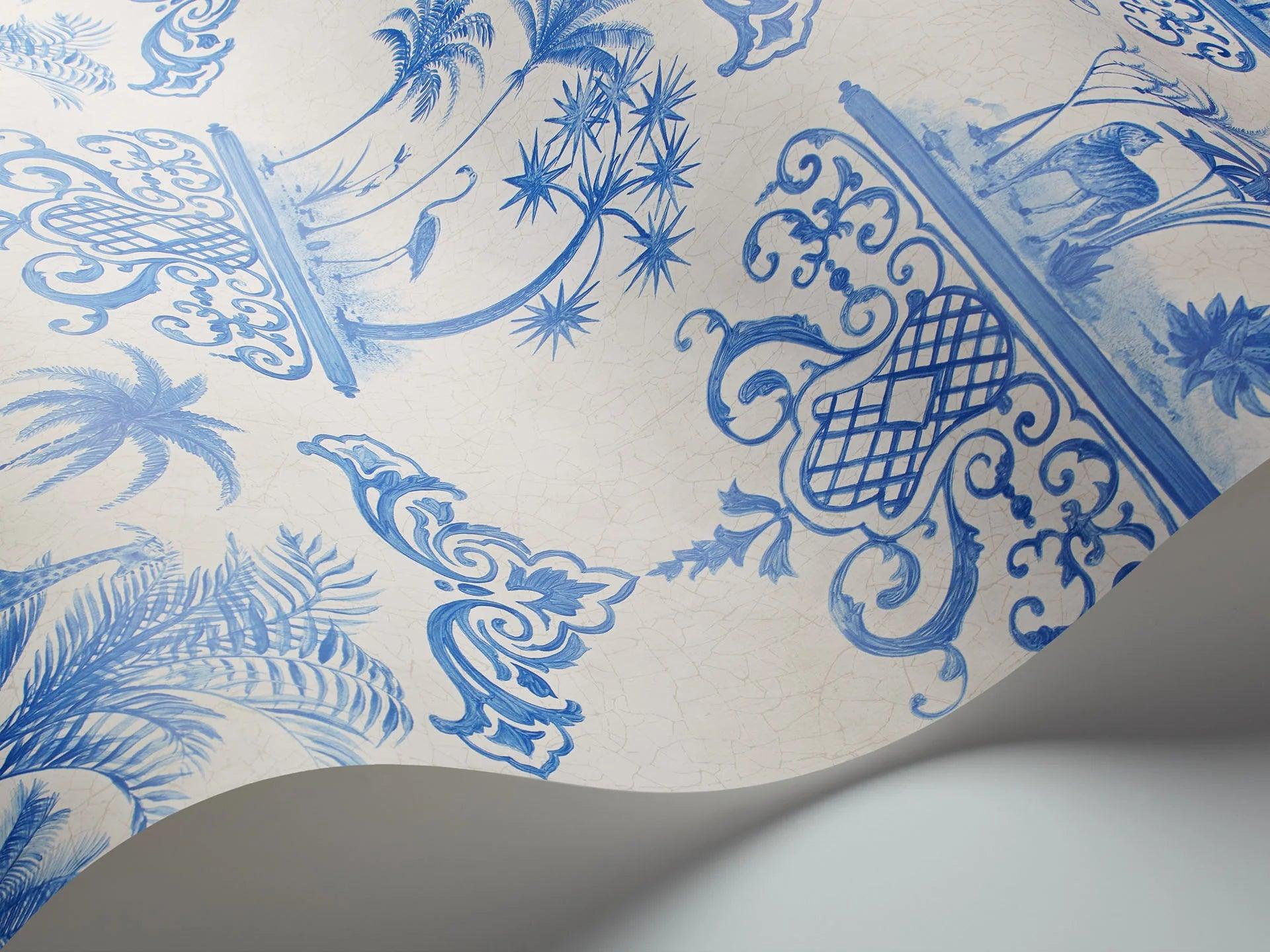 Tapeta FOLIE - Rousseau niebieski Cole & Son Eye on Design
