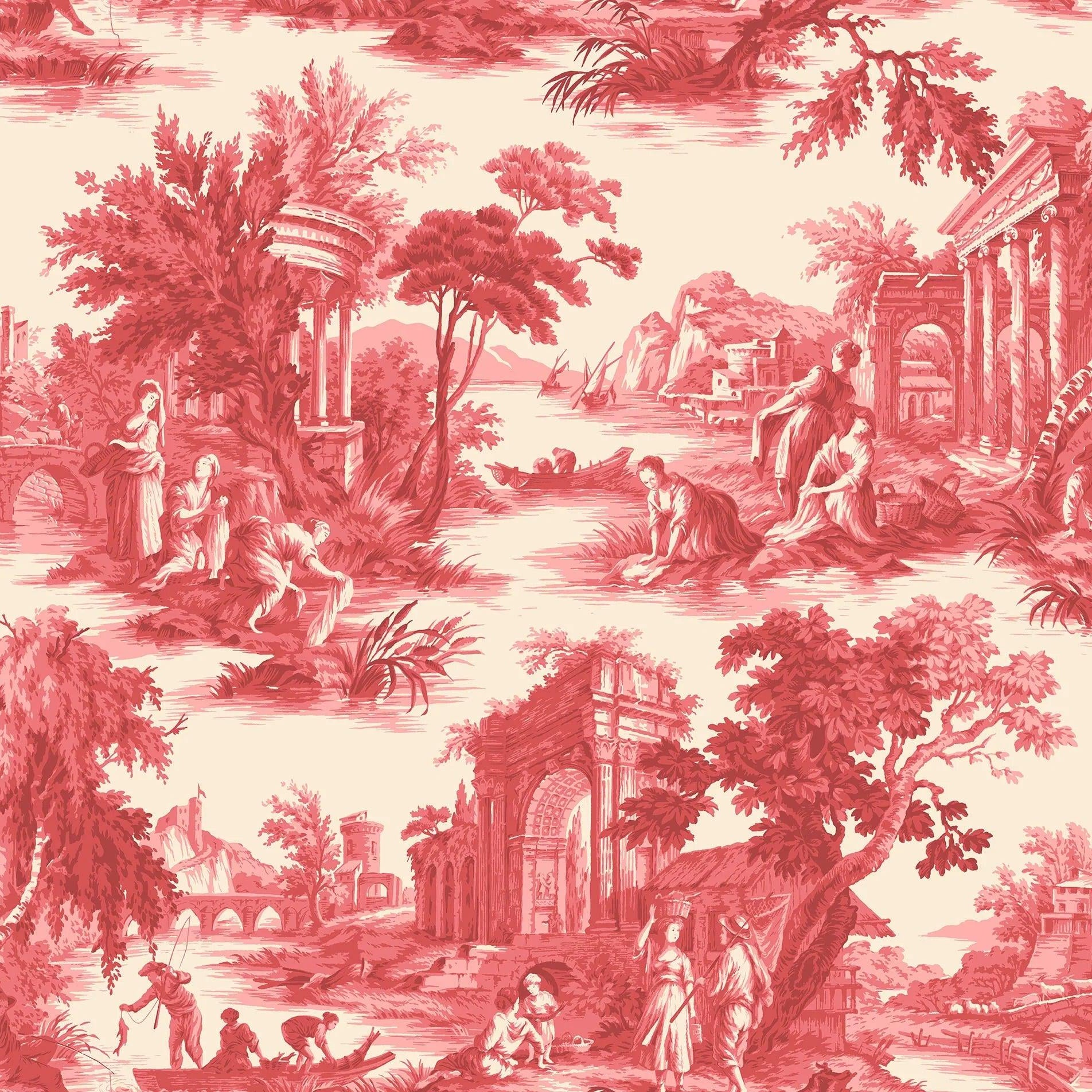 Tapeta FOLIE - Villandry czerwony Cole & Son Default Title Eye on Design