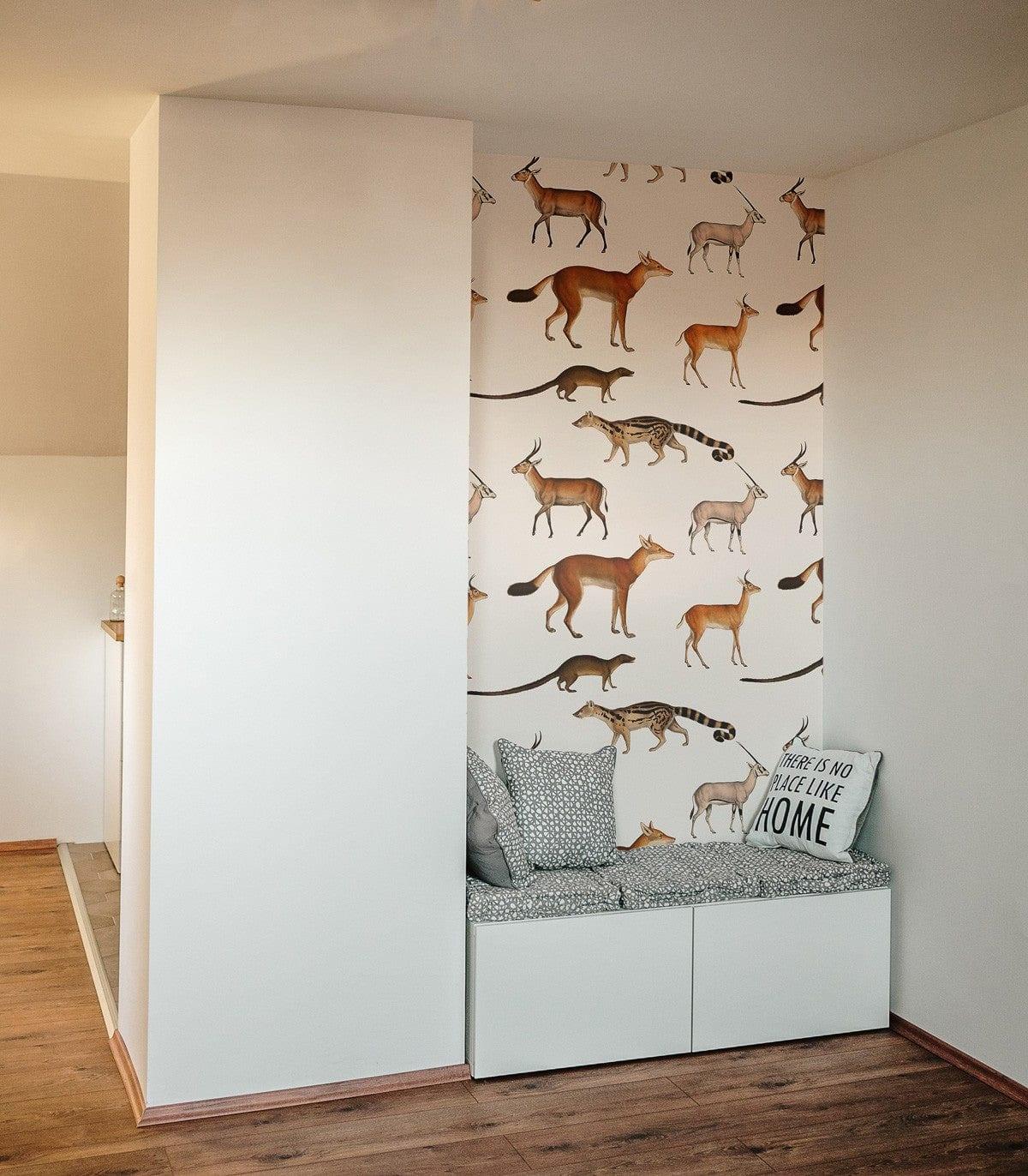 Tapeta FOREST ANIMALS Wallcolors Eye on Design