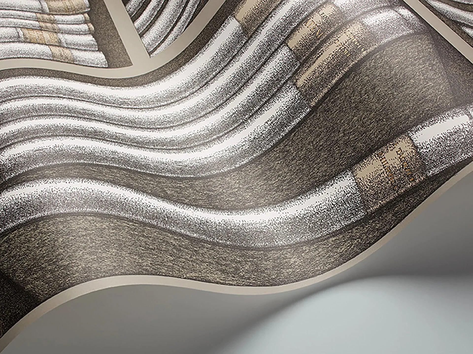 Tapeta FORNASETTI - Ex Libris szary Cole & Son Eye on Design