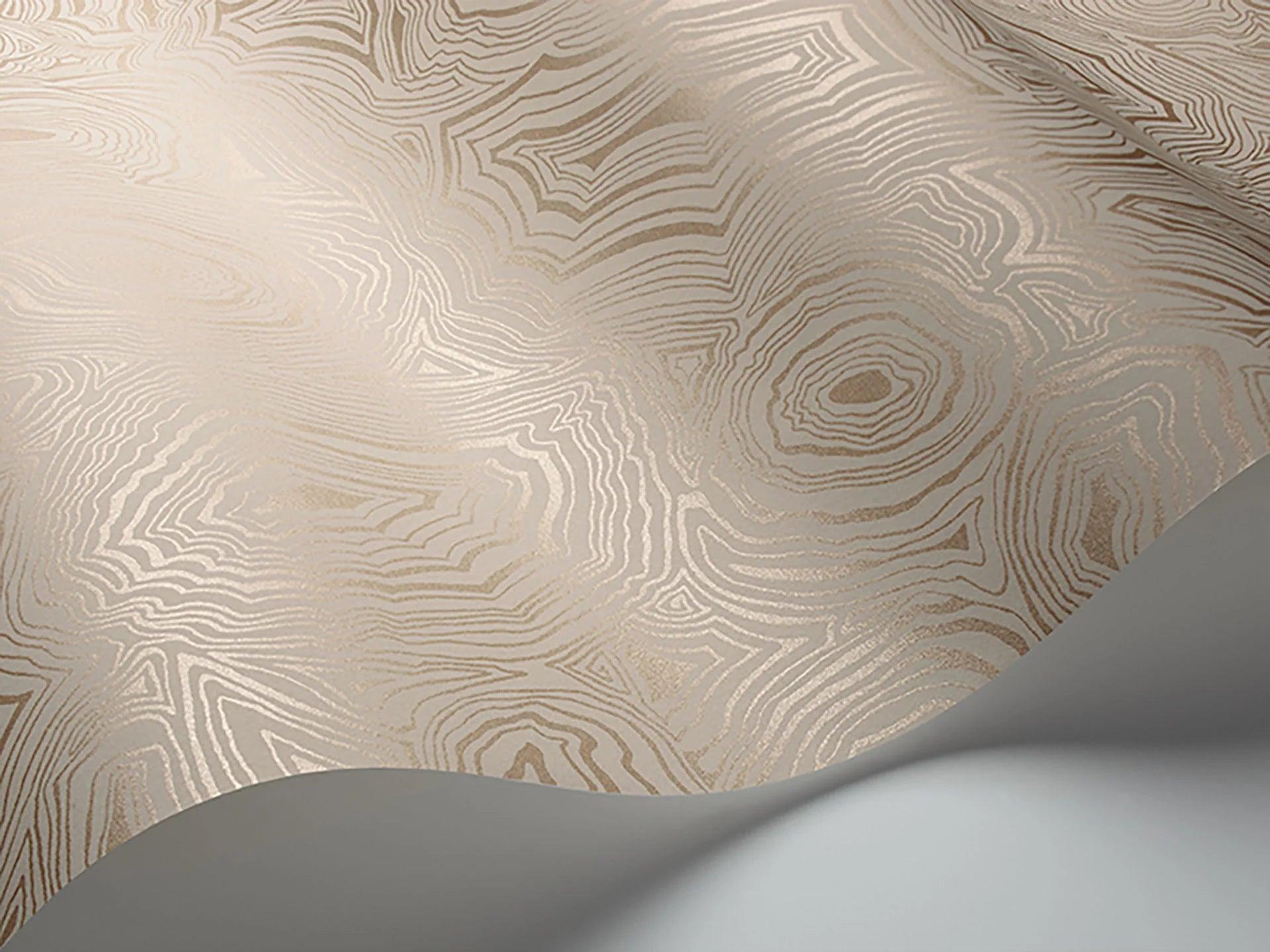 Tapeta FORNASETTI - Malachite kremowy Cole & Son Eye on Design